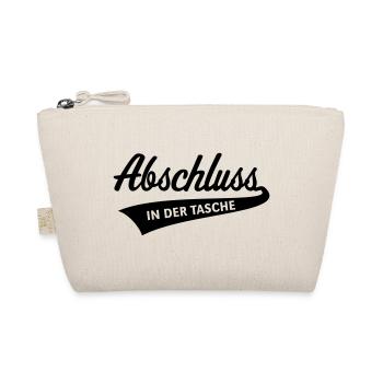 Abschluss – In Der Tasche (Schulabschluss / Black) - Bio-Täschchen - Natur - Vorne