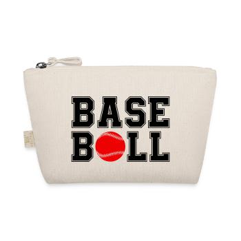 baseball - Bio-Täschchen - Natur - Vorne