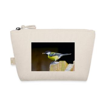 Great Tit with Spider - Organic Pouch - nature - Front