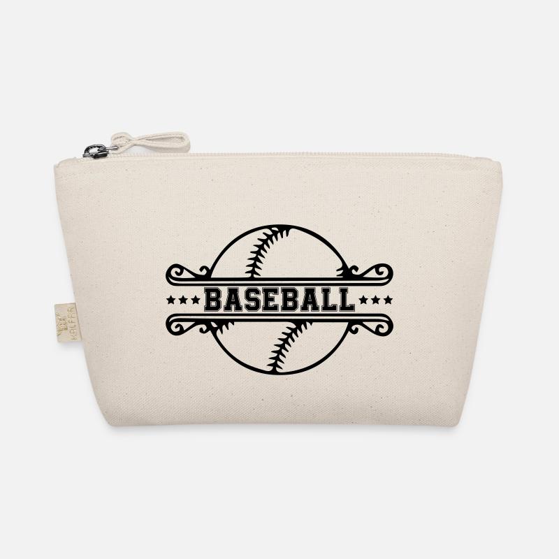 baseball - Bio-Täschchen - Natur