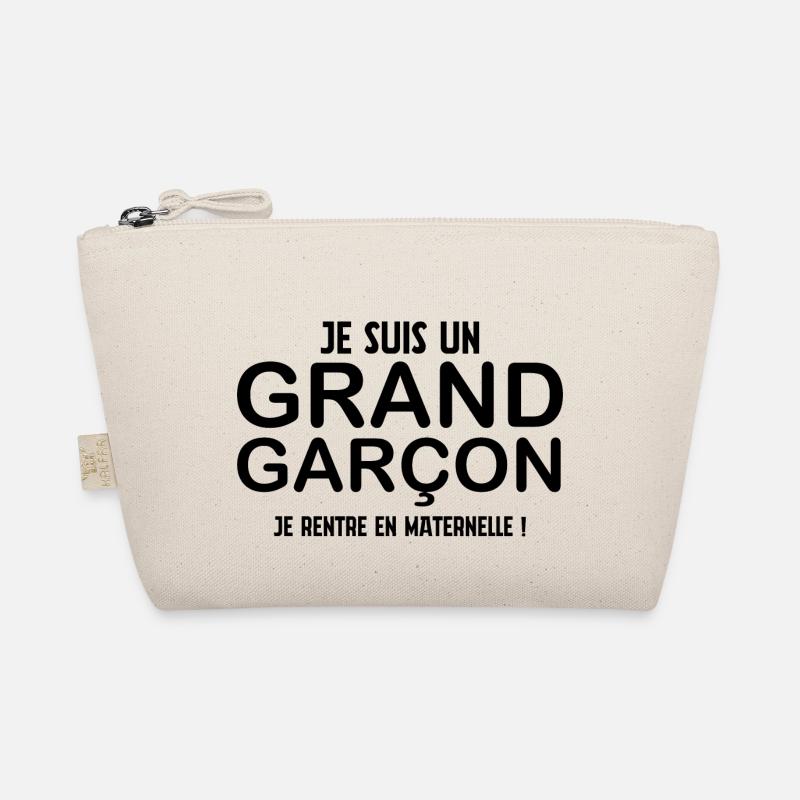 Ich bin ein großer Junge👦, ich gehe in den Kindergarten! Bio-Täschchen