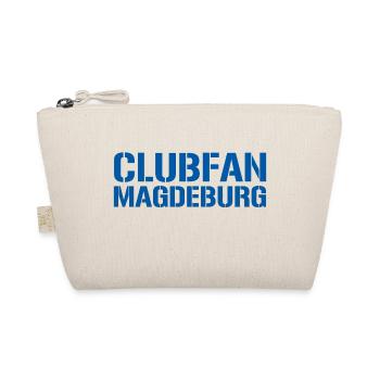 clubfan magdeburg blau weiss - Bio-Täschchen - Natur - Vorne
