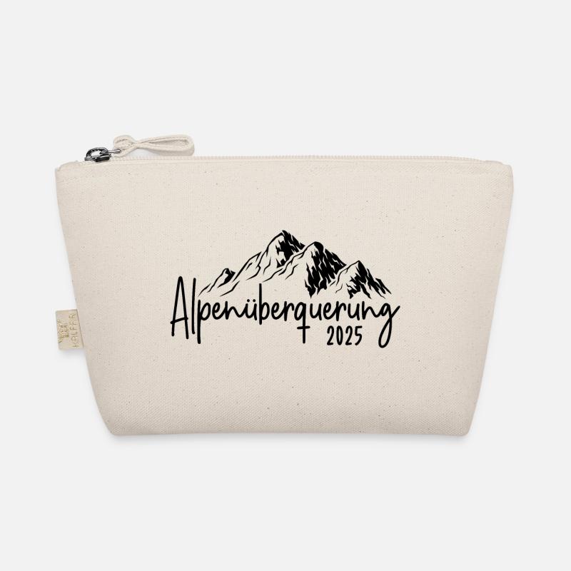 Alpenüberquerung 2025 Wandern Alpen Überquerung - Bio-Täschchen - Natur