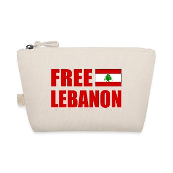 free lebanon - Organic Pouch - nature - Front