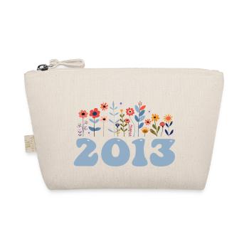2013 Motif floral 2013 Floral thème Fleurs 2013 - Trousse biologique - nature - Devant