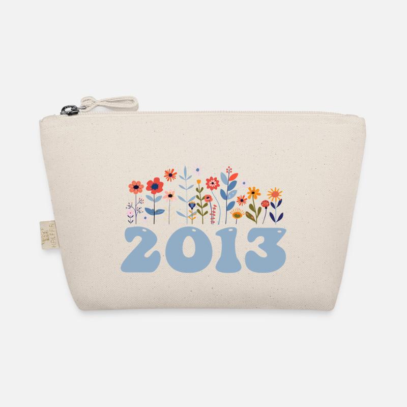 2013 Floral Pattern 2013 Floral Theme Flowers 2013 Organic Pouch
