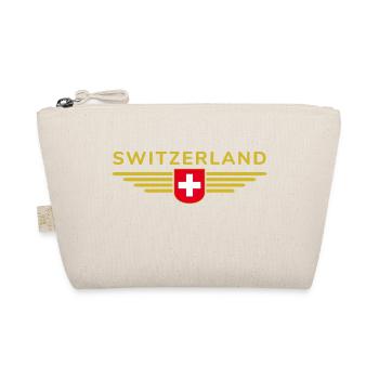 Ich liebe Schweiz - Bio-Täschchen - Natur - Vorne