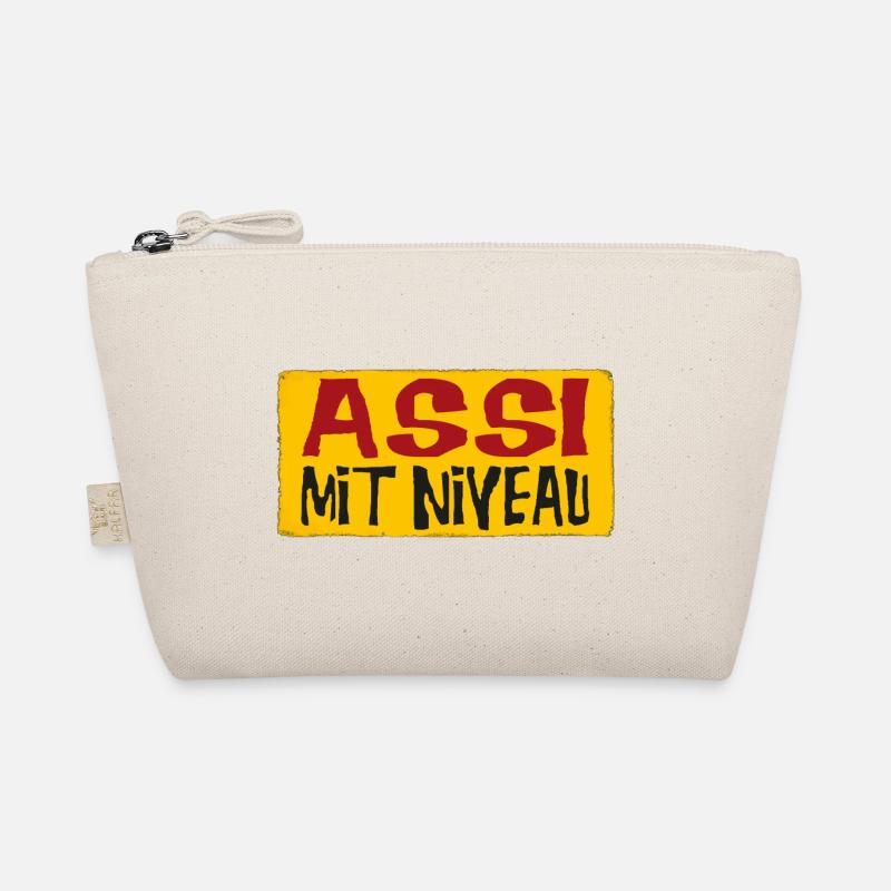 Assi Mit Niveau - Bio-Täschchen - Natur