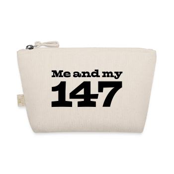 29 Me and my 147 - Organic Pouch - nature - Front