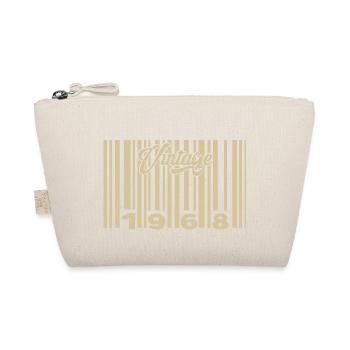 vintage 1968 Code barre 1968: Année 2025. - Trousse biologique - nature - Devant