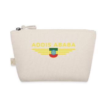 Addis Ababa T-Shirt – Capital City Style - Organic Pouch - nature - Front