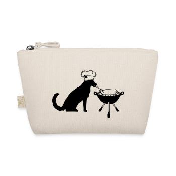 chien, saucisse, grillades, toque de chef, saucisse, chef, faim - Trousse biologique - nature - Devant