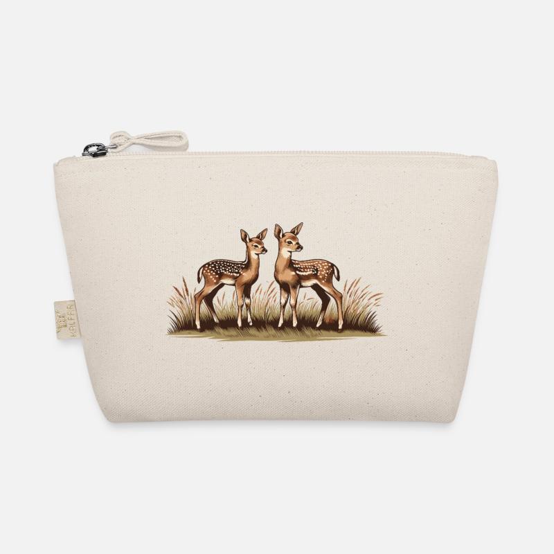 Deer on meadow Organic Pouch