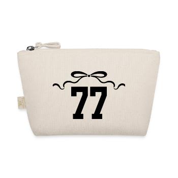 Numéro 77 noeud - 77e anniversaire - Trousse biologique - nature - Devant