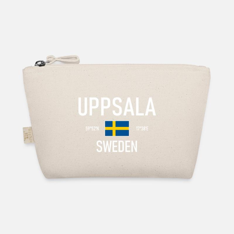 Uppsala - Suède - Sverige - Coordonnées du drapeau Trousse biologique