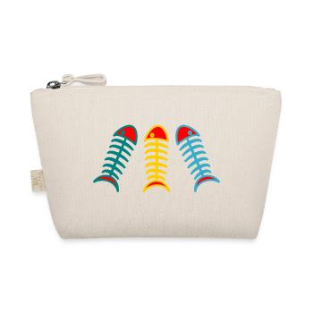FISH. APRIL FOOL. HOLIDAY. SUMMER. HUMOR - Organic Pouch - nature - Front