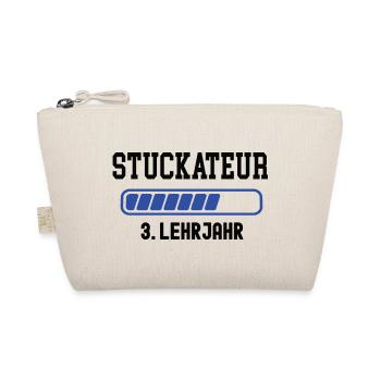Ausbildung Stuckateur 3. Lehrjahr Stukkateur Lehre - Bio-Täschchen - Natur - Vorne