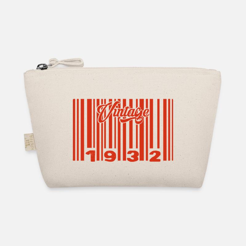 vintage 1932 né en 1932 93 ans bar code anniversai Trousse biologique