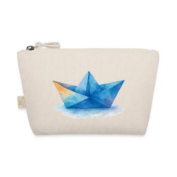 Bateau en papier Aquarelle - Trousse biologique - nature - Devant