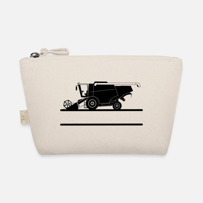 Combine Combine with Custom Text Space Organic Pouch