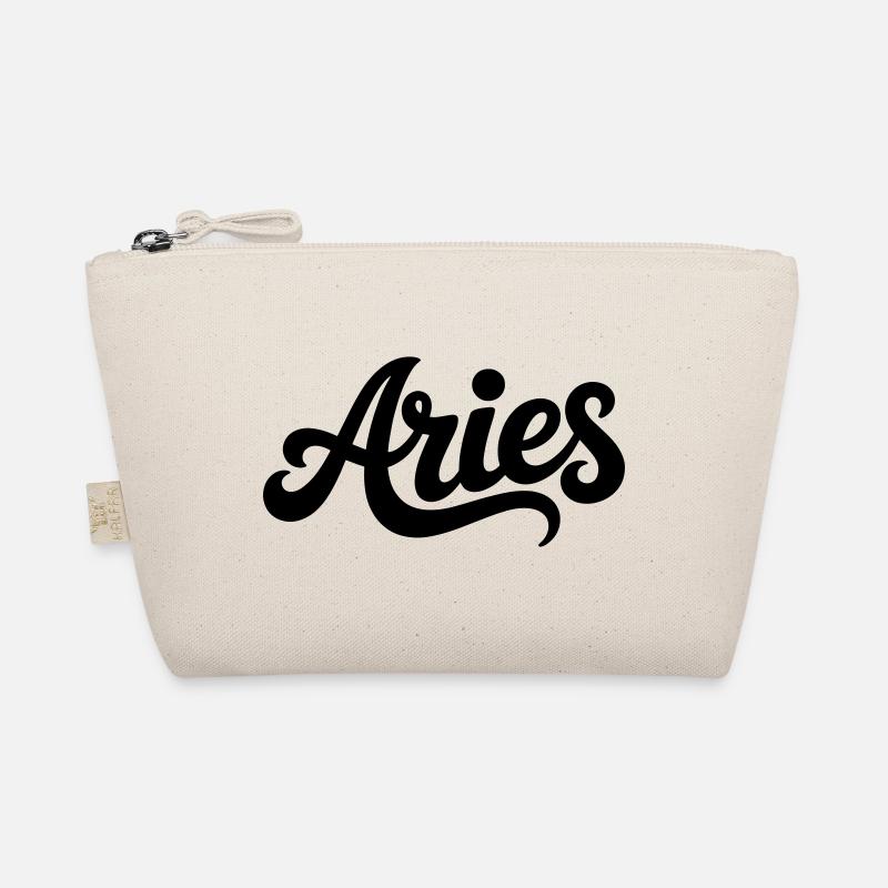 Aries - Zodiac Sign Design Organic Pouch