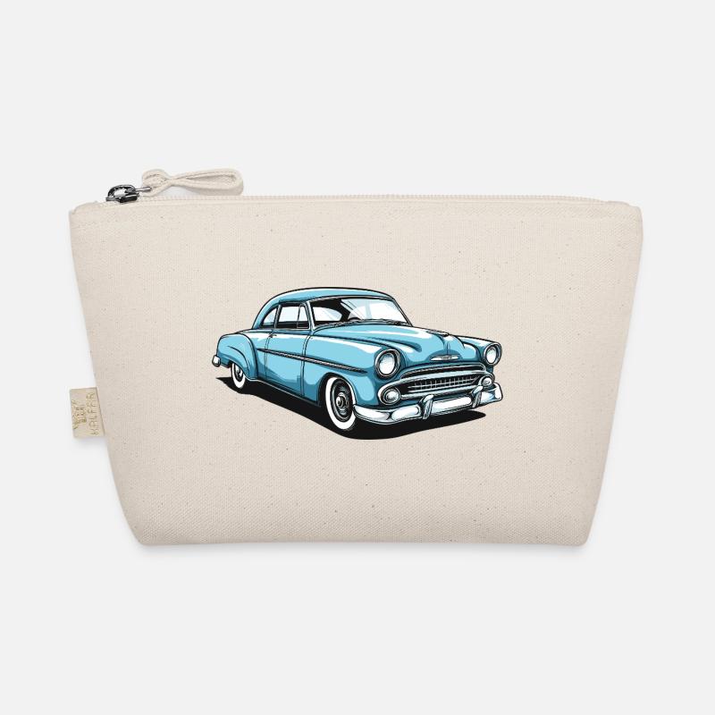 Design de voiture rétro nostalgique Trousse biologique
