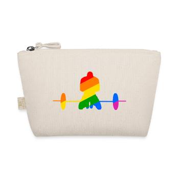 Cadeau d’haltérophilie coloré - Trousse biologique - nature - Devant