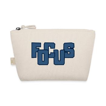 Fools Bold Block Lettering - Organic Pouch - nature - Front