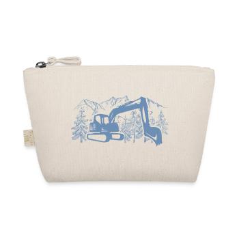Excavatrice Silhouette Construction Equipment Operator Work - Trousse biologique - nature - Devant