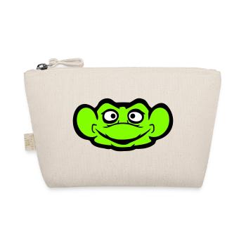 grenouille crapaud sourire drôle bande dessinée heureux cool - Trousse biologique - nature - Devant