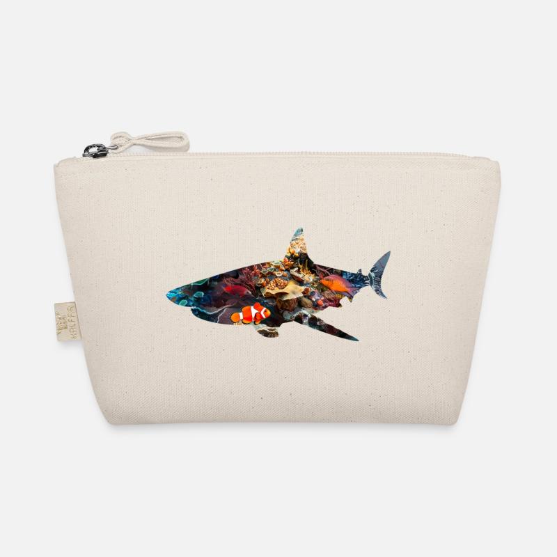 Récif de corail requin poisson silhouette Trousse biologique