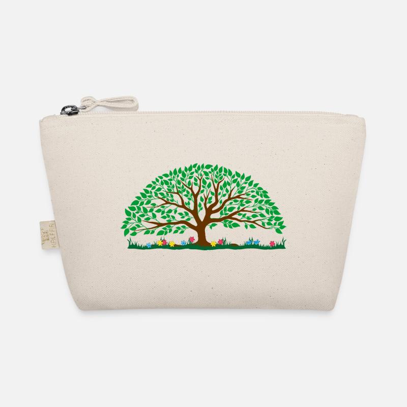 Arbre coloré – tronc brun avec feuilles vertes Trousse biologique