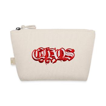 CHAOS – Typographie 3D Gothique Fraktur - Trousse biologique - nature - Devant