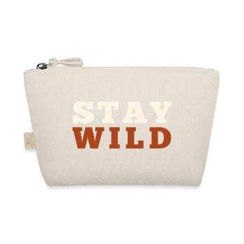 Bleib wild - Bio-Täschchen - Natur - Vorne