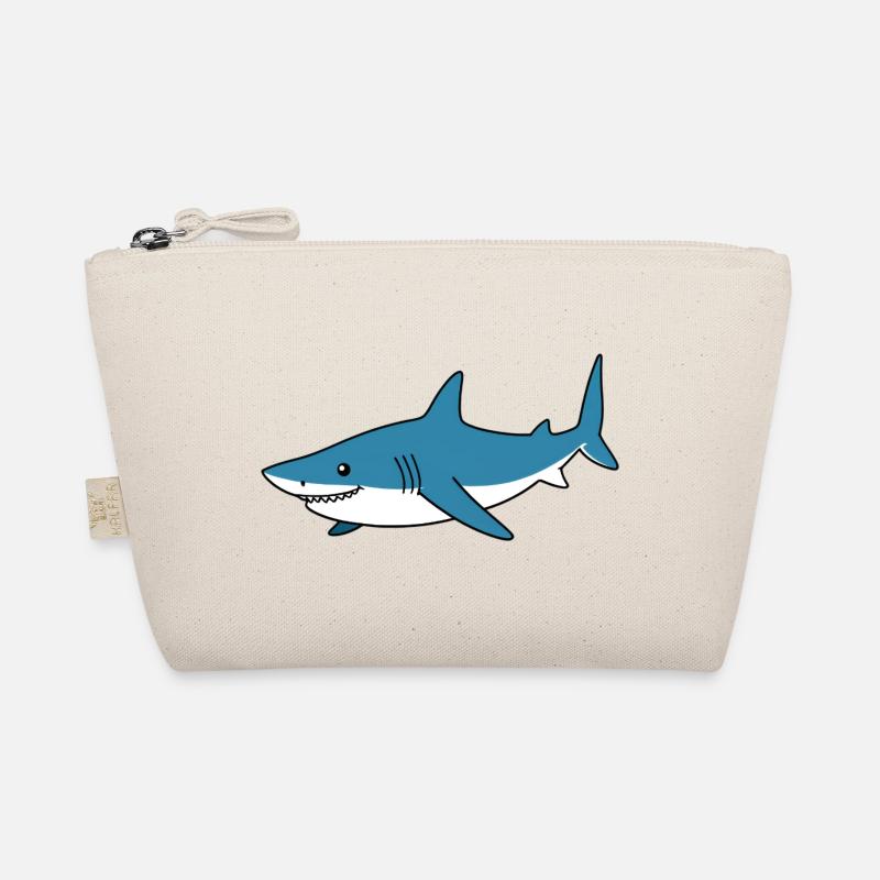 Requin Cartoon Bleu – Ami côtier Trousse biologique