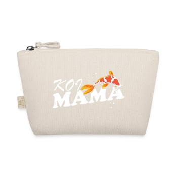 Koi Mama Proud Funny Fish Mom Pond Life - Bio-Täschchen - Natur - Vorne