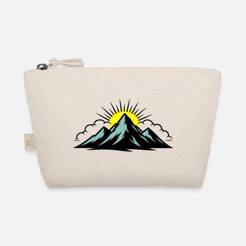 Mountains Clouds Peaks Organic Pouch
