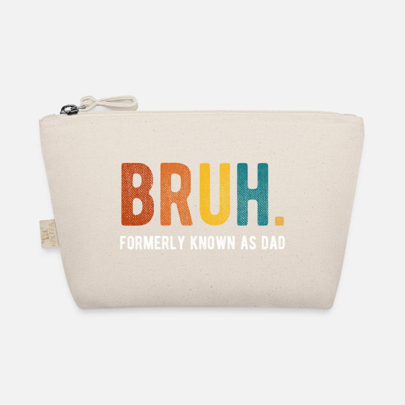 Bruh Formerly Known As Dad Retro Humor Organic Pouch