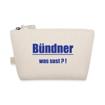 Graubünden What Sust?! - Organic Pouch - nature - Front