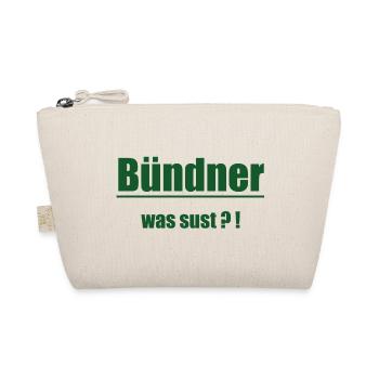 Bündner Wortwitz Grün Graphic - Trousse biologique - nature - Devant