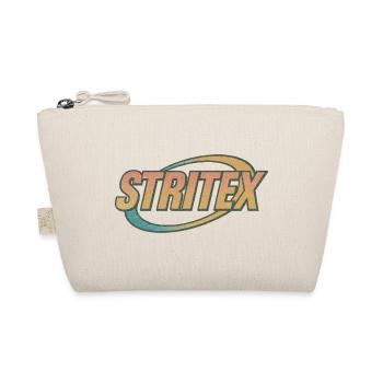 Stritex Retro Orbit Logo - Organic Pouch - nature - Front
