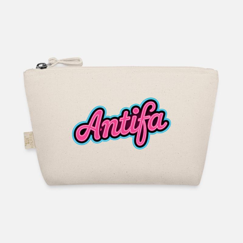 Antifa – Antifaschistisches Merch Bio-Täschchen