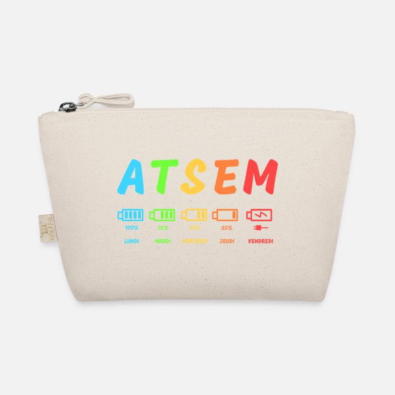 Atsem, Kindergarten am Ende des Jahres, Lehrerin Bio-Täschchen