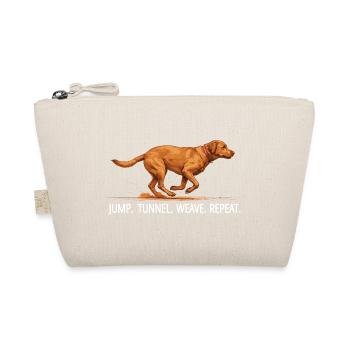 Agility Labrador Jump Tunnel Repeat - Organic Pouch - nature - Front