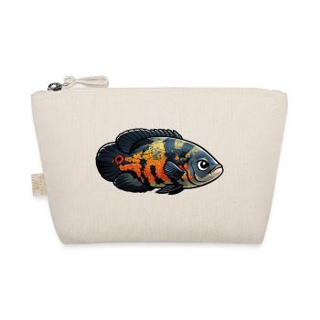 Pfauenaugenbuntbarsch Oskar Astronotus ocellatus - Bio-Täschchen - Natur - Vorne