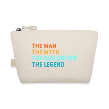 Chauffeur de bus scolaire Chauffeur de bus Bus scolaire - Trousse biologique - nature - Devant