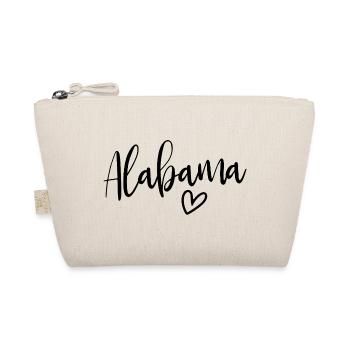 Alabama Heart Women's Love Alabama - Organic Pouch - nature - Front