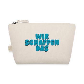 Wir schaffen das - Bio-Täschchen - Natur - Vorne