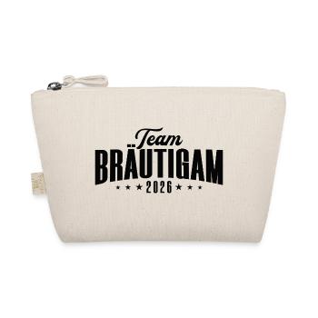 Team Bräutigam JGA 2026 Junggesellenabschied - Bio-Täschchen - Natur - Vorne