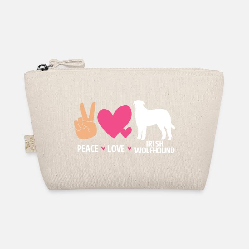 Irish wolfhound Organic Pouch